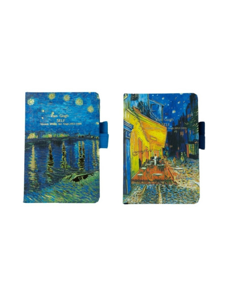 Jurnal C6 CNX 6500-8, 160 pagini, peisaje, coperta carton, cu suport de pix