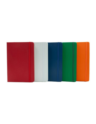 Agenda A5 nedatata, CNX 077, diverse culori, cu elastic