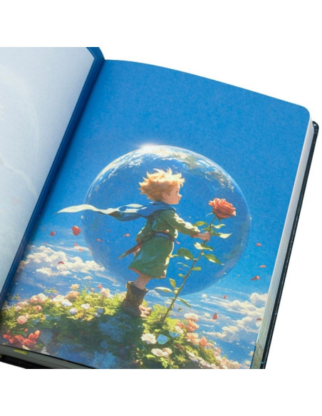 Jurnal A5 CNX JZA5128-2484, 128 pagini, imagini astrale, coperta material dur