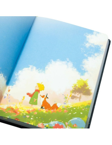 Jurnal A5 CNX JZA5128-2484, 128 pagini, imagini astrale, coperta material dur