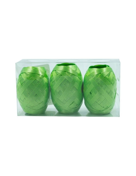 Accesorii creatie - ghem rafie, verde deschis, 5mm x 10m, set 3 buc, Colorarte
