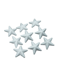 Accesorii creatie - polistiren - stea, alb, 5cm, set 10 buc, Colorarte