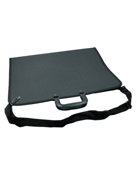Mapa portdesen Office Cover, 48x37x4cm, plastic panzat, negru