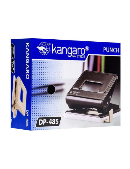 Perforator Kangaro DP-485, 16 coli, metalic, negru