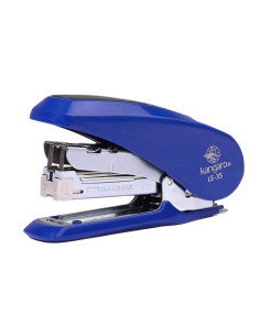 Capsator Kangaro Less Effort LE-35, 24/6 - 26/6, 30 coli, 52mm, capsare usoara, plastic, albastru
