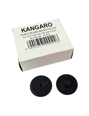 Discuri plastic Kangaro KC-160-109, pentru perforator Kangaro, set 2 buc