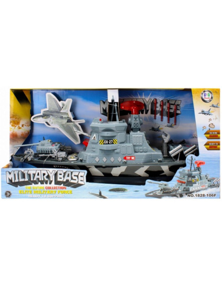 Vas militar de lupta MegaCreative 481626, plastic, multicolor, 3+ ani