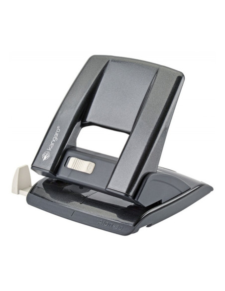 Perforator Kangaro AION-30, 30 coli, metalic, negru