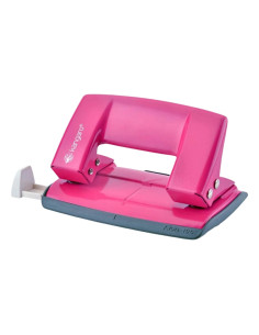 Perforator Kangaro AION-10G/S, 10 coli, metalic, roz fucsia, blister 2