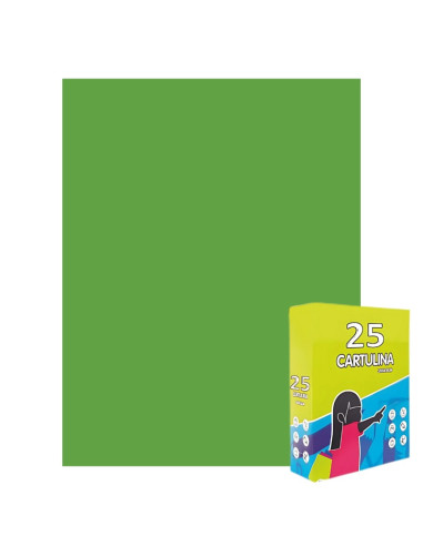 Carton colorat Fabrisa 15566/107, 50x65cm, 180g/mp, verde intens, top 25 coli