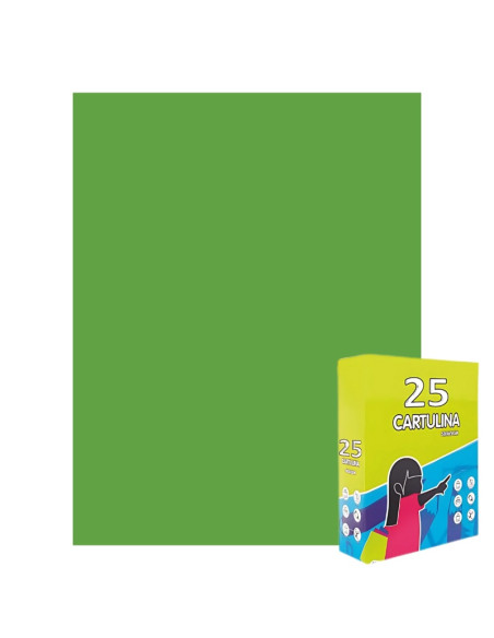 Carton colorat Fabrisa 15566/107, 50x65cm, 180g/mp, verde intens, top 25 coli