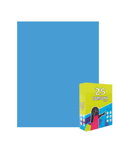Carton colorat Fabrisa 15567/111, 50x65cm, 180g/mp, albastru turcoaz intens, top 25 coli