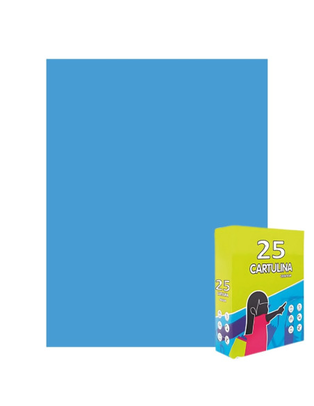 Carton colorat Fabrisa 15567/111, 50x65cm, 180g/mp, albastru turcoaz intens, top 25 coli