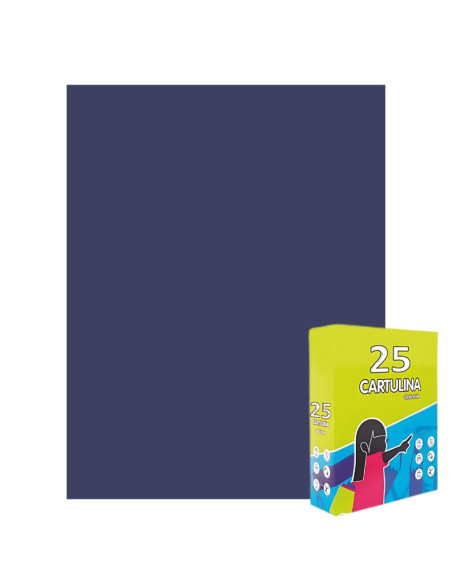 Carton colorat Fabrisa 15569/115, 50x65cm, 180g/mp, bleumarin intens, top 25 coli