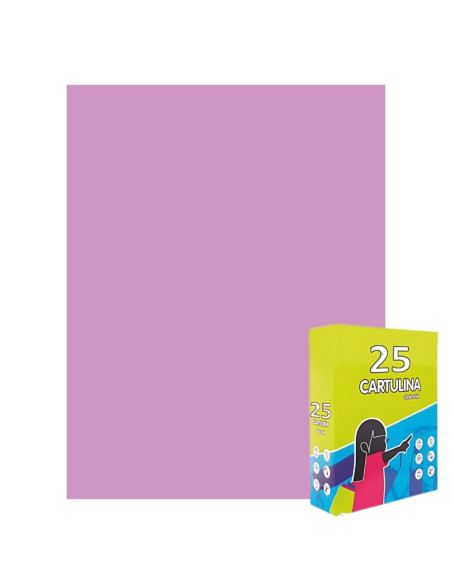 Carton colorat Fabrisa 15570/112, 50x65cm, 180g/mp, violet pastel, top 25 coli