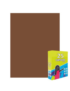 Carton colorat Fabrisa 15571/118, 50x65cm, 180g/mp, maro intens, top 25 coli