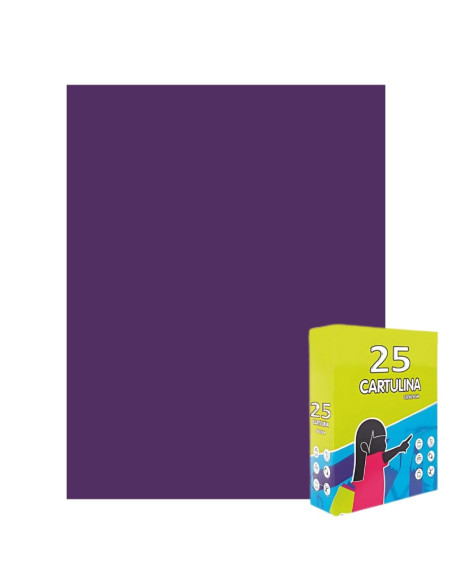 Carton colorat Fabrisa 15573/117, 50x65cm, 180g/mp, mov intens, top 25 coli