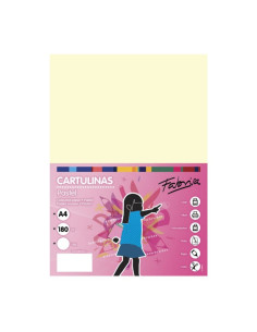 Carton colorat A4 Fabrisa 15510, 180g/mp, fildes pastel, top 250 coli