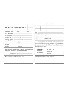 Fisa contract de imprumut