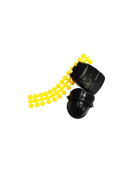 Pistol cu bile moi, 25cm, metal, accesorii incluse, negru, 6+ ani, MegaCreative, 483262