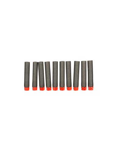 Blaster - set x36 proiectile de spuma, negru, 6+ ani, MegaCreative, 454230