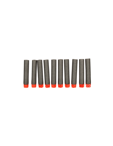 Blaster - set x36 proiectile de spuma, negru, 6+ ani, MegaCreative, 454230