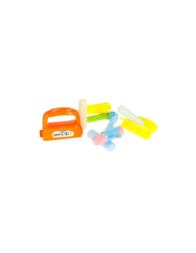 Set Mega Creative 476655, creta pentru asfalt cu ustensile, 8 piese