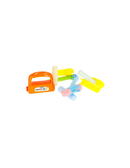 Set Mega Creative 476655, creta pentru asfalt cu ustensile, 8 piese