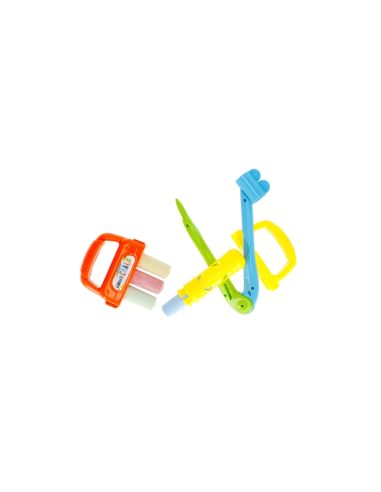 Set Mega Creative 476655, creta pentru asfalt cu ustensile, 8 piese