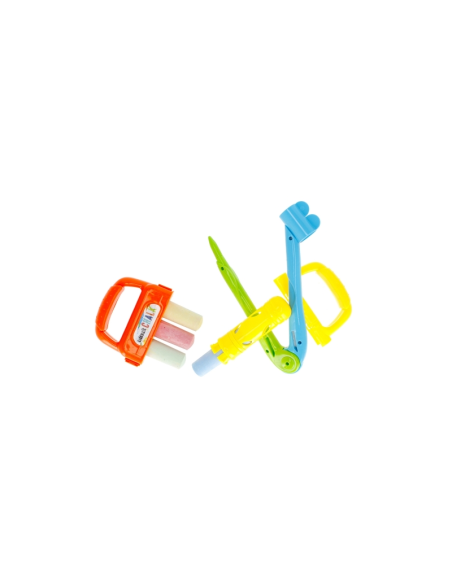 Set Mega Creative 476655, creta pentru asfalt cu ustensile, 8 piese