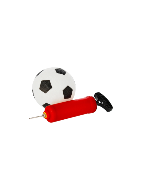 Set Fotbal, include 1x poarta de 65cm, plasa, pompa, minge, albastru, 3+ ani, MegaCreative, 380042