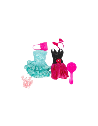 Accesorii papusi - Nella - rochite fashion si accesorii, 29cm, diverse modele, 3+ ani, MegaCreative, 435870