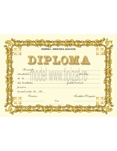 D006a Diploma scolara