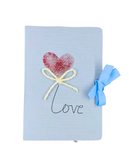 Jurnal A5 CNX Love 9802-2, 256 pagini, coperta carton diverse culori, cu snur