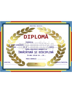 D012 Diploma scolara