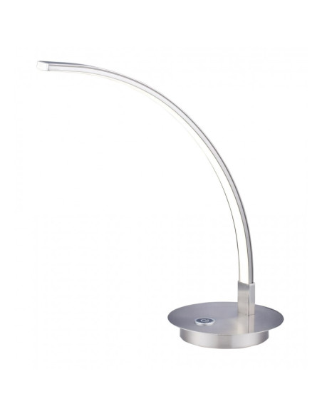 Lampa led pentru birou Platinet PDL531 / 43606, 6W, forma curbata, lumina calda 3000K, aluminiu, PVC, 50cm