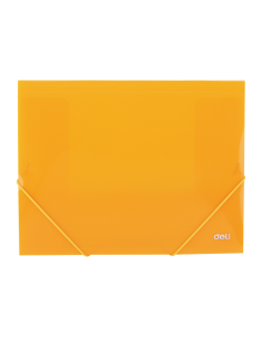 Mapa plastic Deli 39504, cu elastic, A4, 450 microni, diverse culori 2