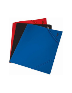 Mapa plastic Noki 4003-130, cu elastic, A4, albastru inchis