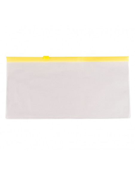 Mapa plastic CNX 753, cu fermoar zip, A7, 120 microni, transparent