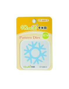 Matrita pentru masina taiere si embosare CNX CF-668-5,  5.5cm, fulg de nea