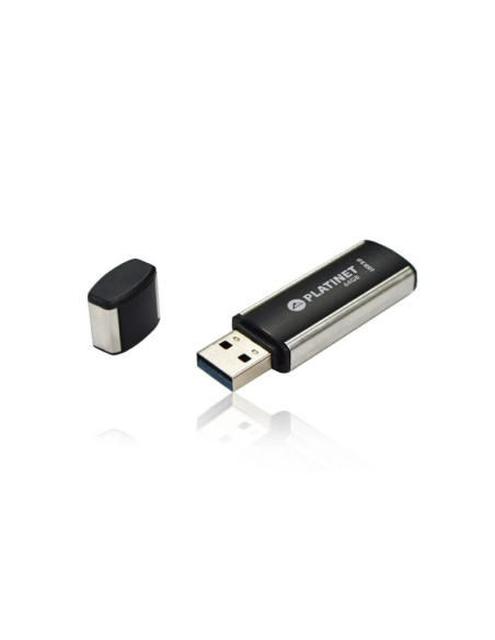 Stick memorie 64GB Platinet PMFU364 41589, USB 3.0, 75MB/s, negru