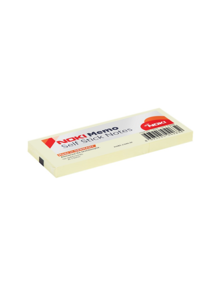 Notes adeziv Noki 12005, 100 coli, 40x50mm, galben, set 3 bucati