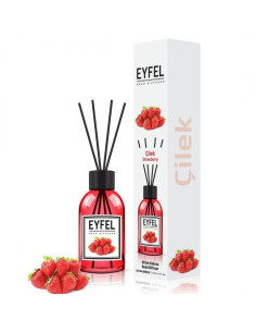 Odorizant camera cu betisoare Eyfel, capsuna, 120ml