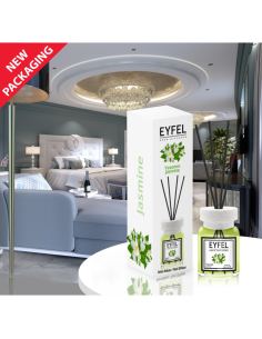 Odorizant camera cu betisoare Eyfel, iasomie, 120ml