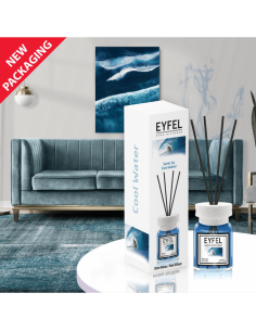 Odorizant camera cu betisoare Eyfel, ocean, 120ml