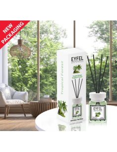 Odorizant camera cu betisoare Eyfel, padure tropicala, 120ml