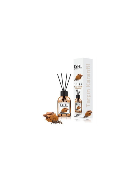 Odorizant camera cu betisoare Eyfel, scortisoara, 120ml