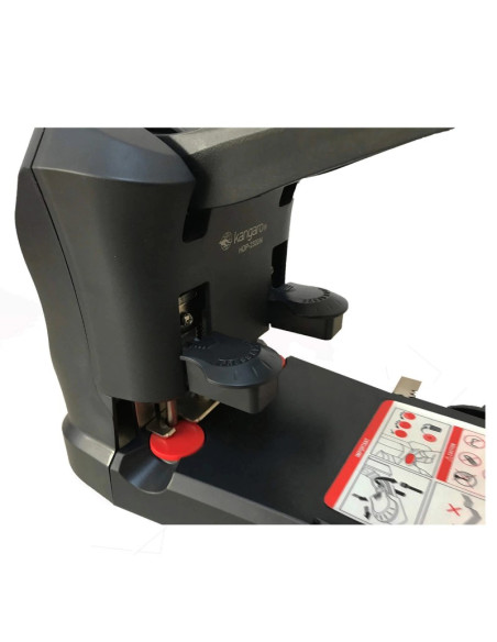 Perforator Kangaro HDP-2320N, 300 coli, metalic, gri