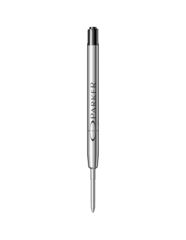 Rezerva pix cu bila Parker S0909550 / 1950369, metalic, 0.7mm Medium, negru