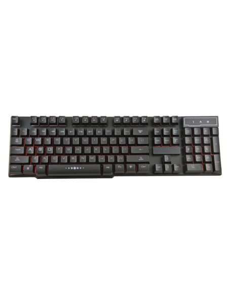 Set gaming - tastatura + mouse + casti + mousepad Omega Varr Gaming VG4IN1SET03, USB, iluminare, microfon, negru